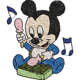 Mickey Babies- Pack of 20 Designs - Embroidery Design - FineryEmbroidery